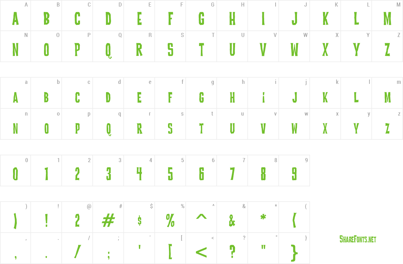 Font Devil Dog BTN Cond preview